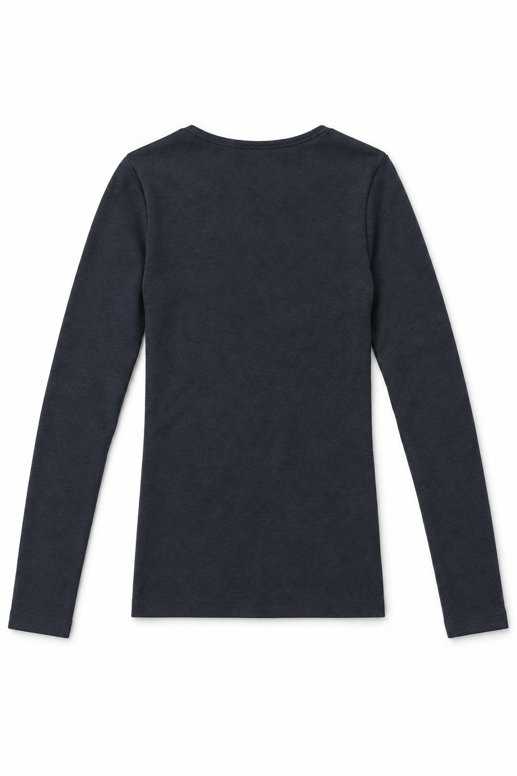 Maglia termica seamless a manica lunga blu antracite