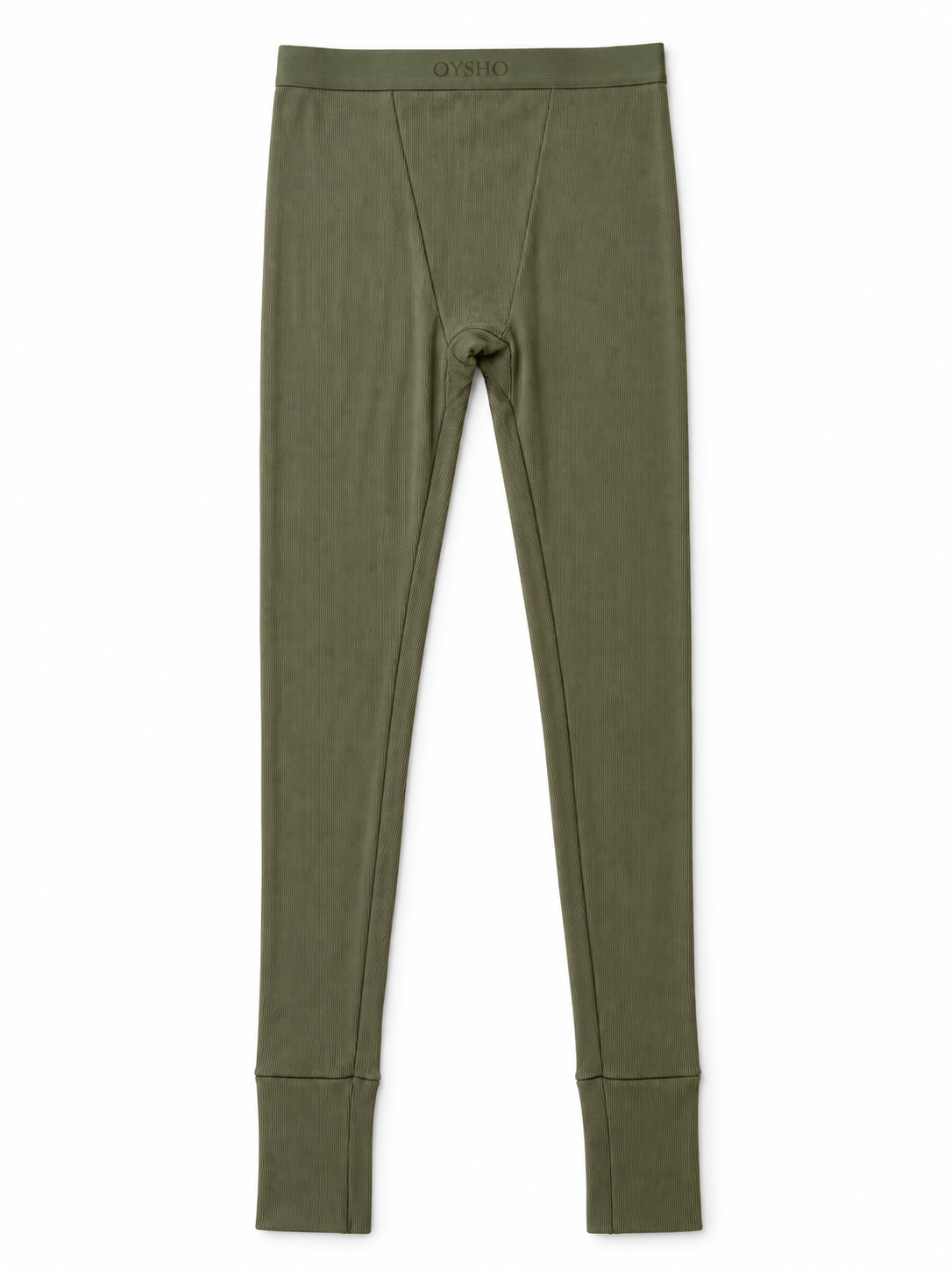 Oysho leggins kaki aderenti
