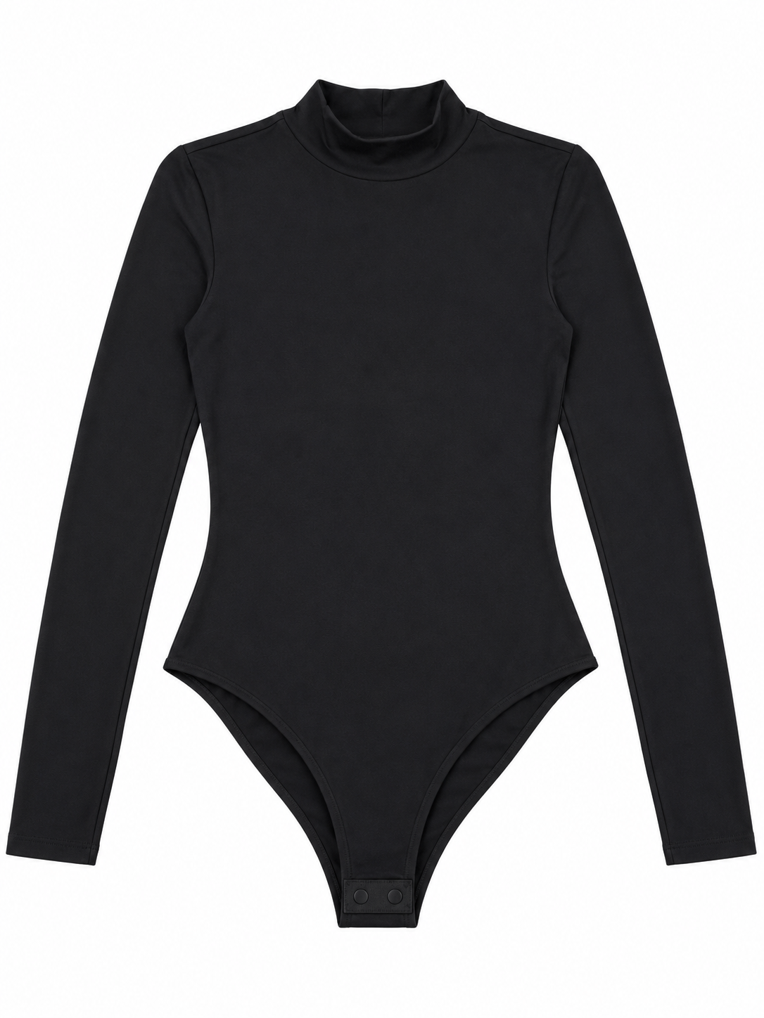 Oysho body nero a maniche lunghe con schiena scoperta