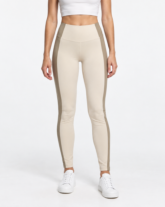 Oysho Comfortlux – Leggings a vita alta verde salvia