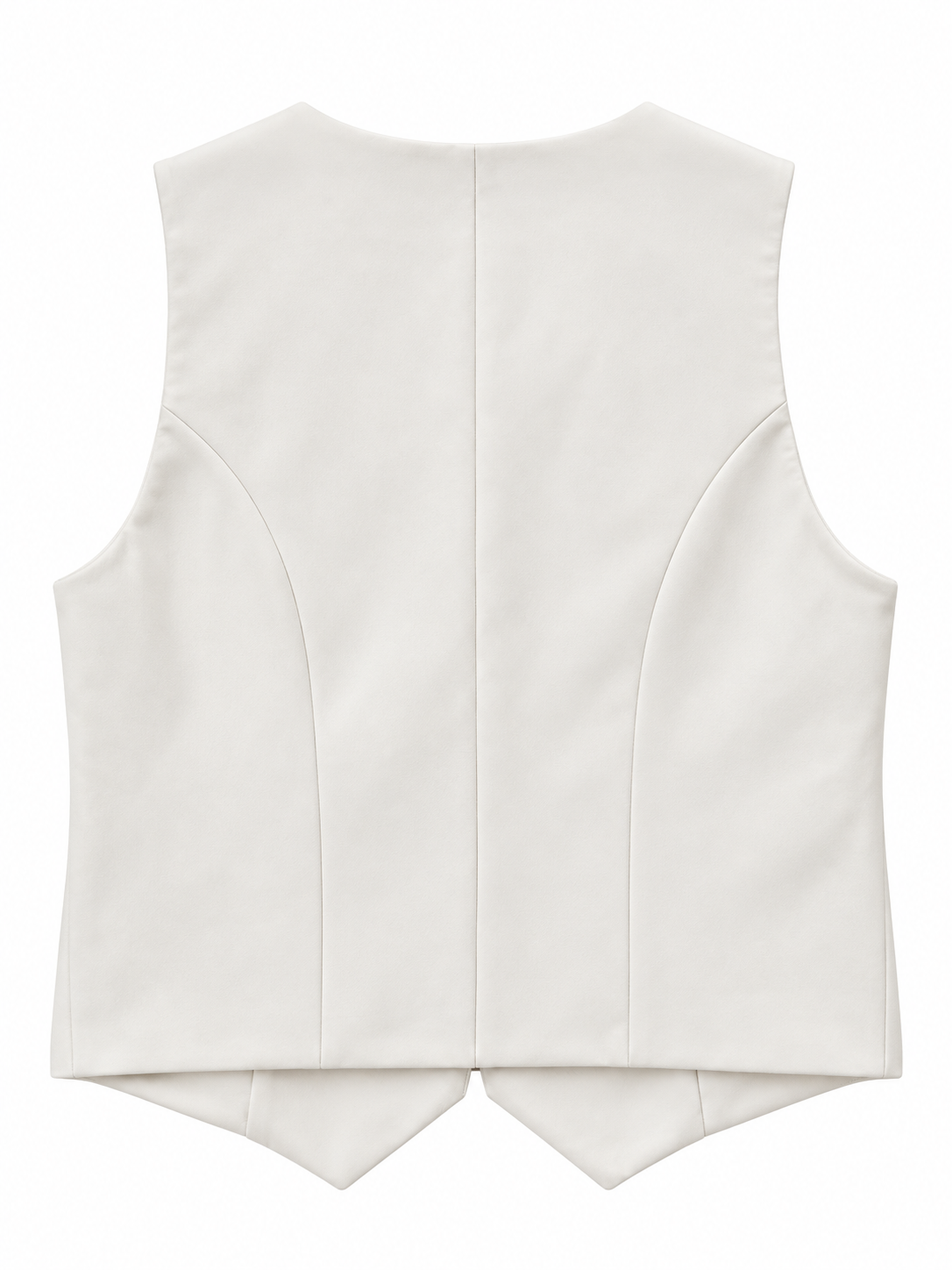 Oysho – Gilet panna con scollo a V