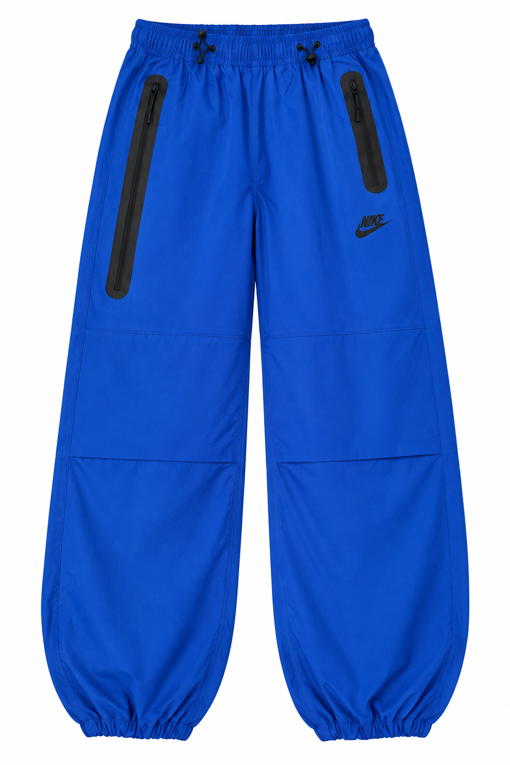 Pantaloni Nike Oversize in Nylon Blu Royal