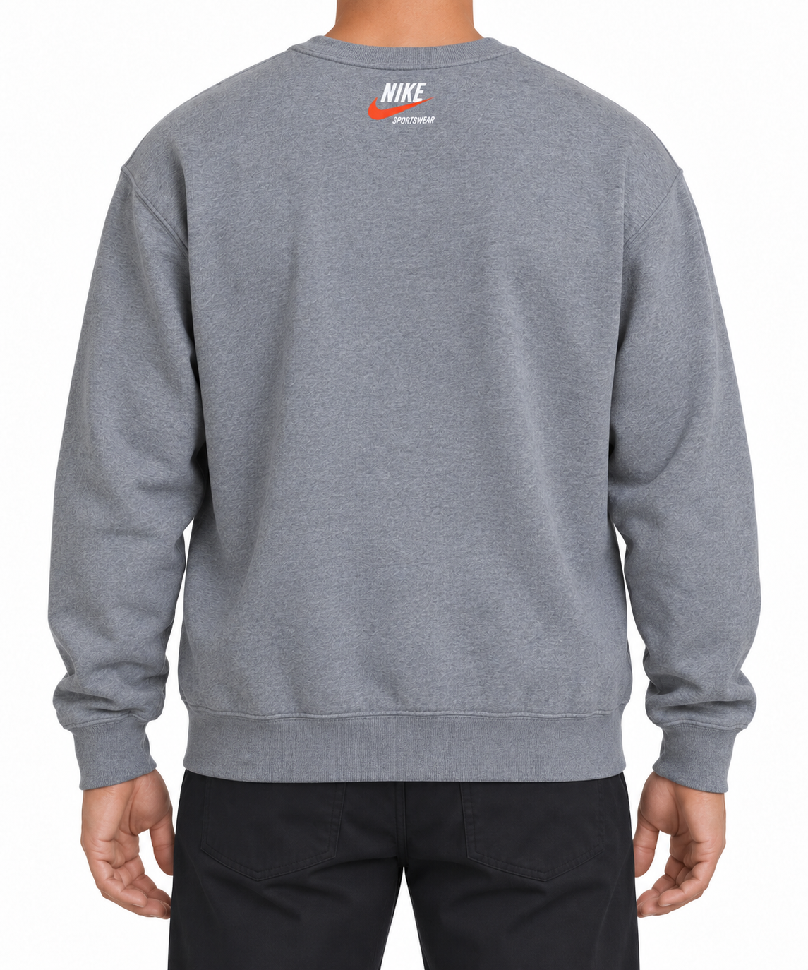Felpa Loose Fit Grigio - Athletic Dept. Nike